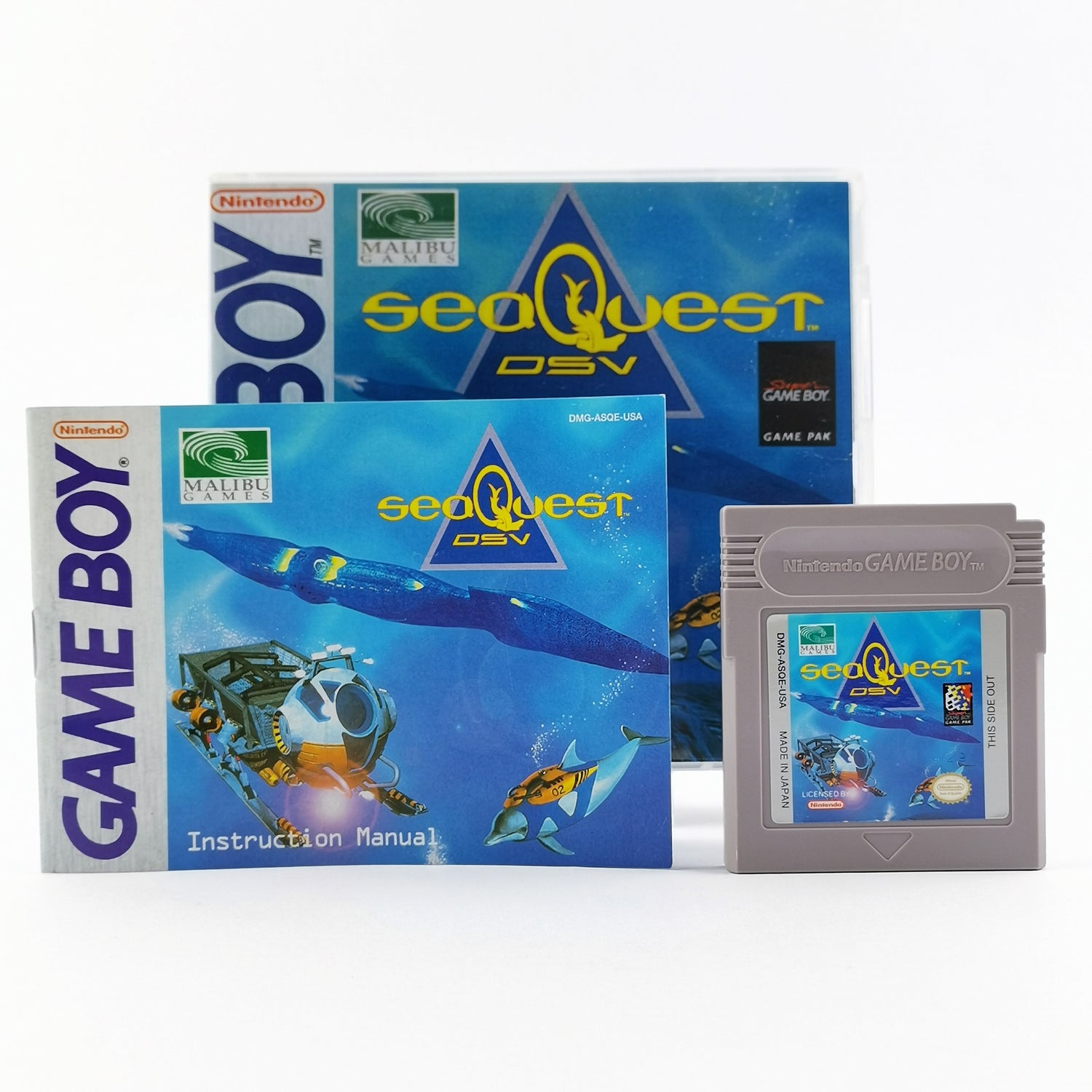 Nintendo Game Boy Classic Spiel : Sea Quest DSV - Modul + Anleitung NTSC USA