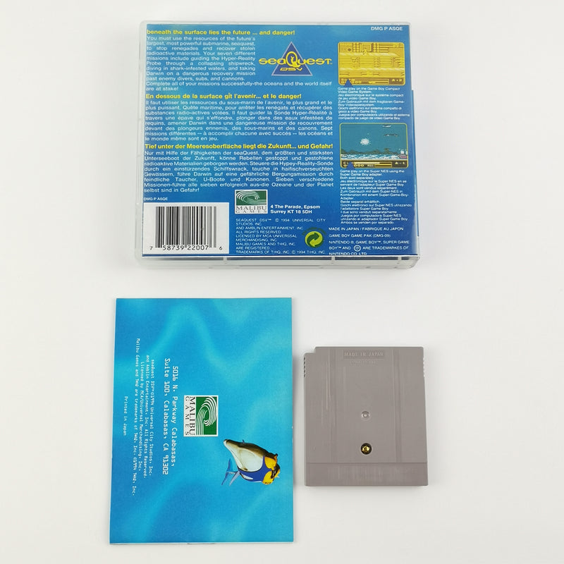 Nintendo Game Boy Classic Spiel : Sea Quest DSV - Modul + Anleitung NTSC USA