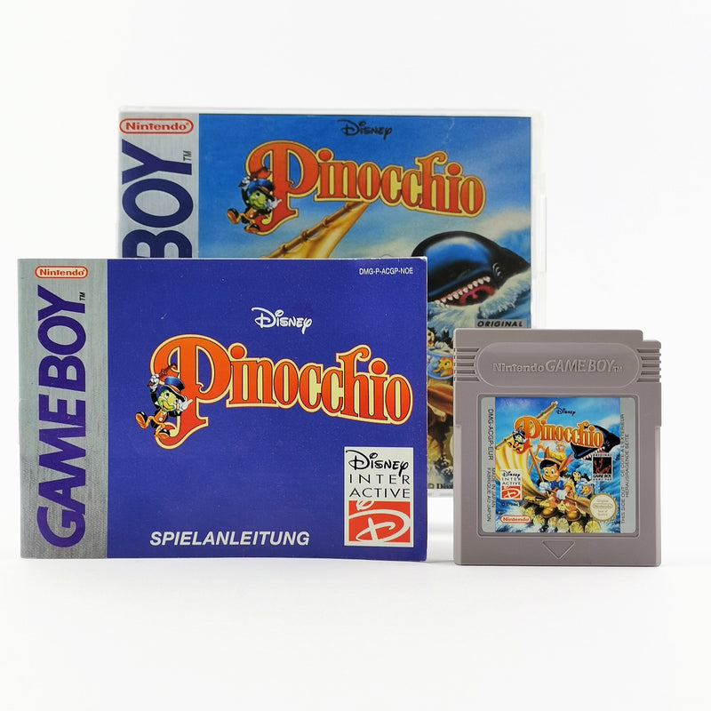 Nintendo Game Boy Classic Spiel : Disneys Pinocchio - Modul + Anleitung PAL EUR