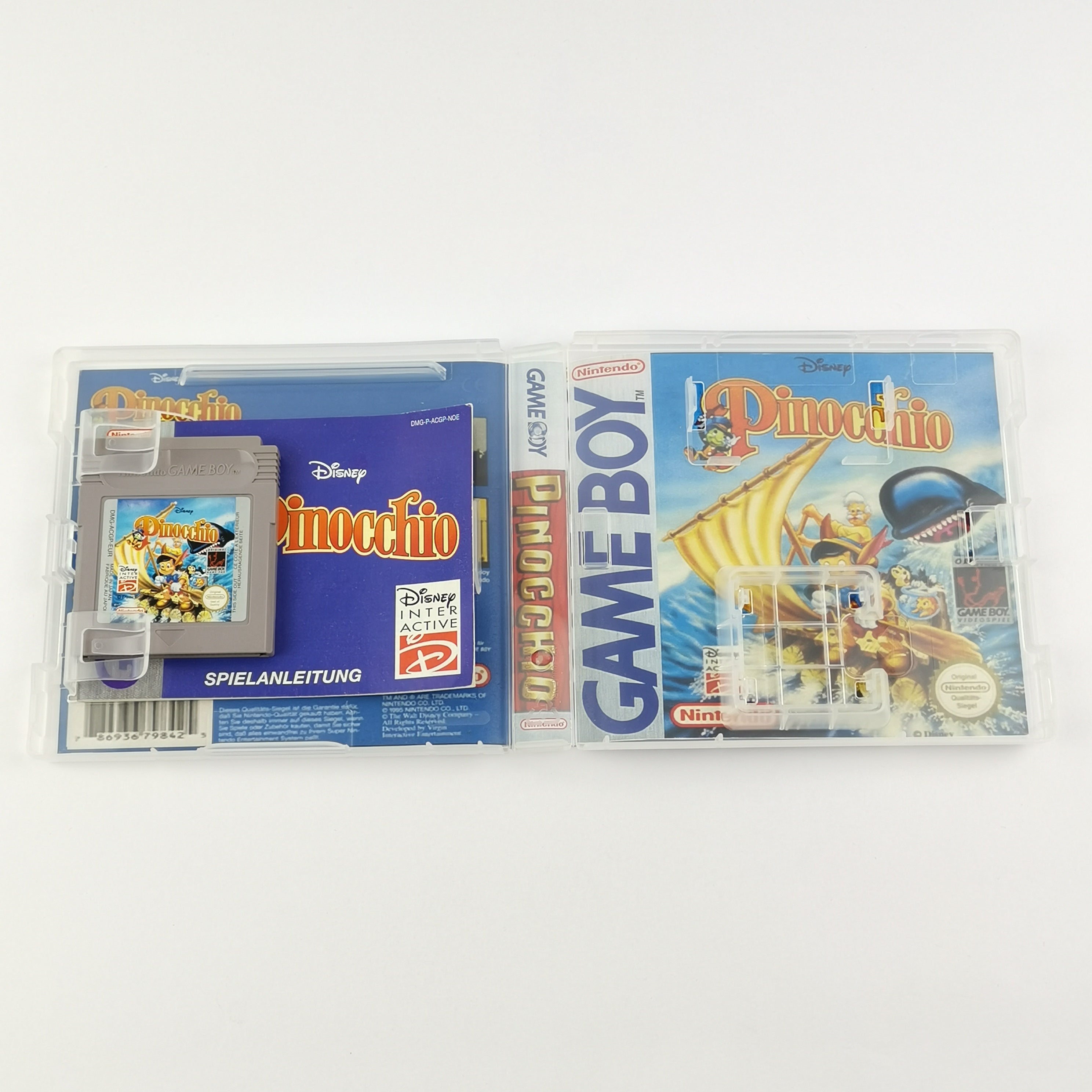 Nintendo Game Boy Classic Spiel : Disneys Pinocchio - Modul + Anleitung PAL EUR
