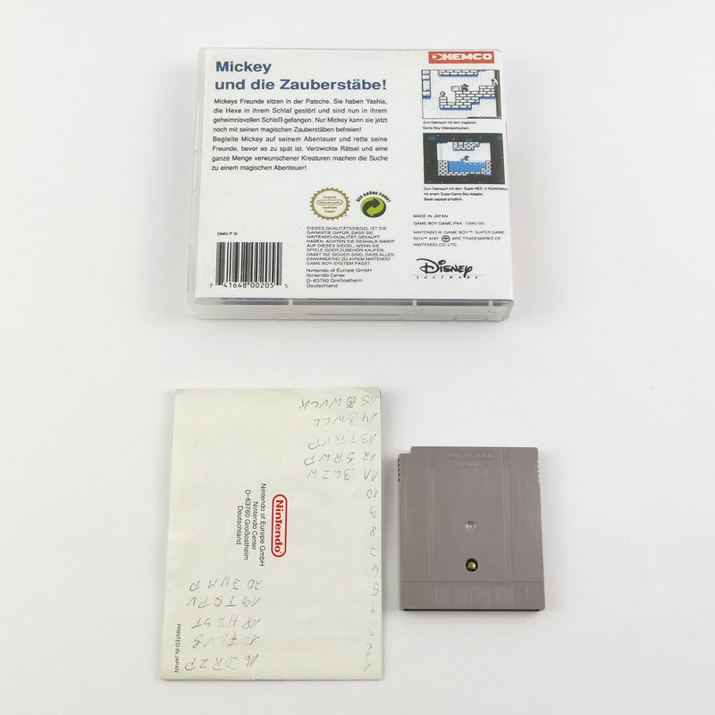 Nintendo Game Boy Classic Spiel : Mickey Mouse V 5 - Modul + Anleitung PAL NOE