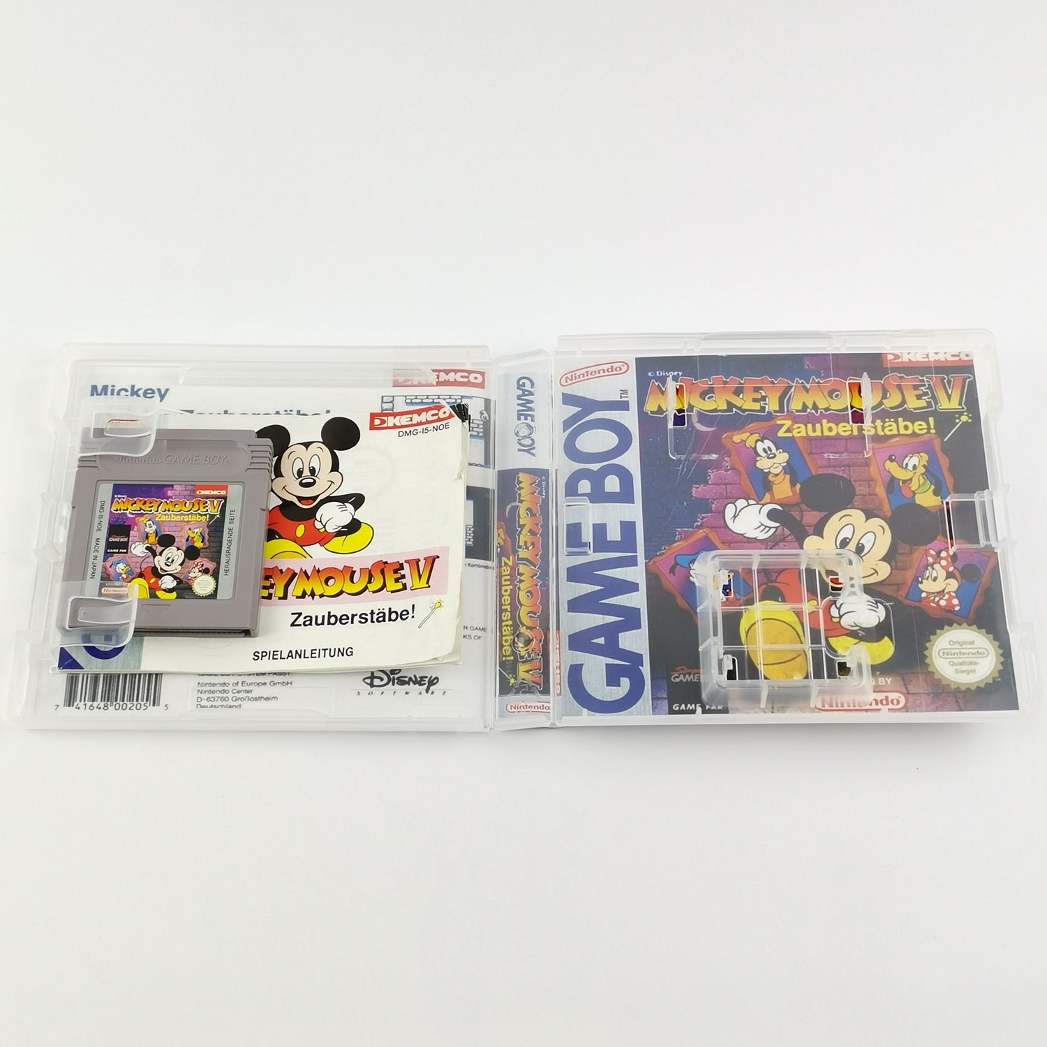 Nintendo Game Boy Classic Spiel : Mickey Mouse V 5 - Modul + Anleitung PAL NOE