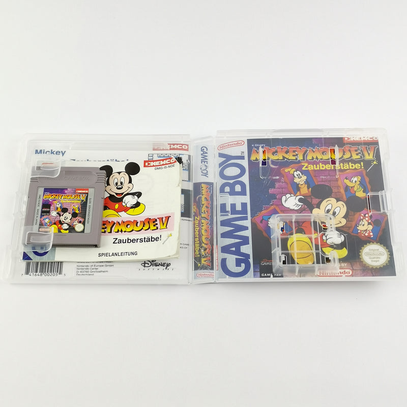 Nintendo Game Boy Classic Spiel : Mickey Mouse V 5 - Modul + Anleitung PAL NOE