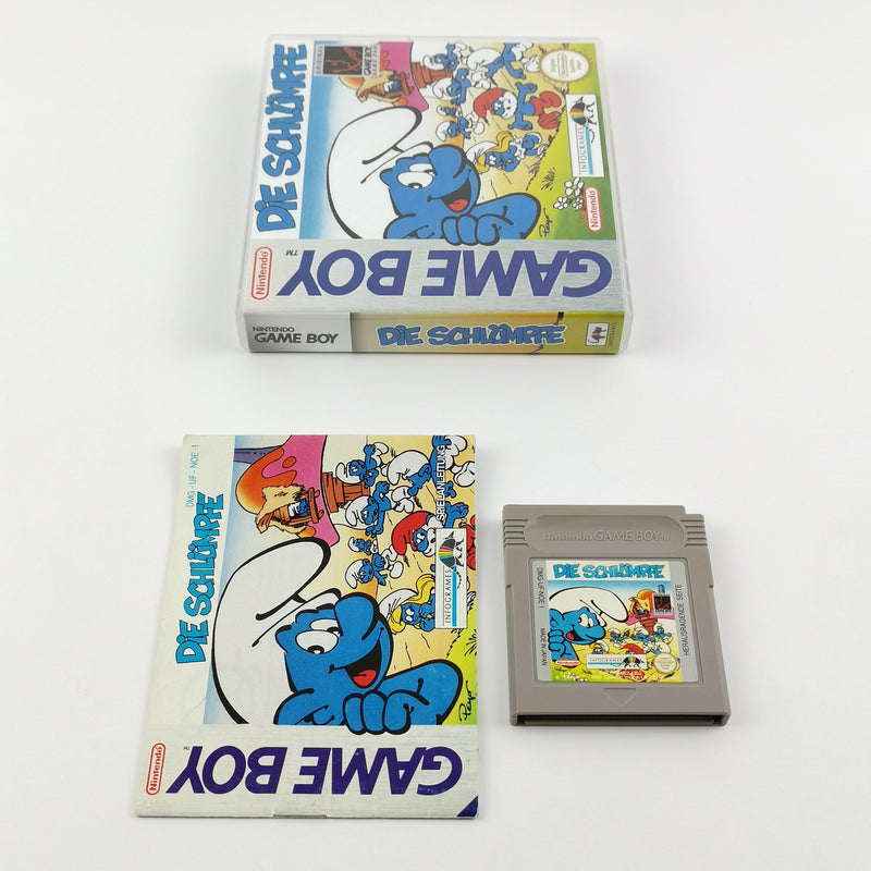 Nintendo Game Boy Classic Spiel : Die Schlümpfe - Modul + Anleitung PAL NOE-1