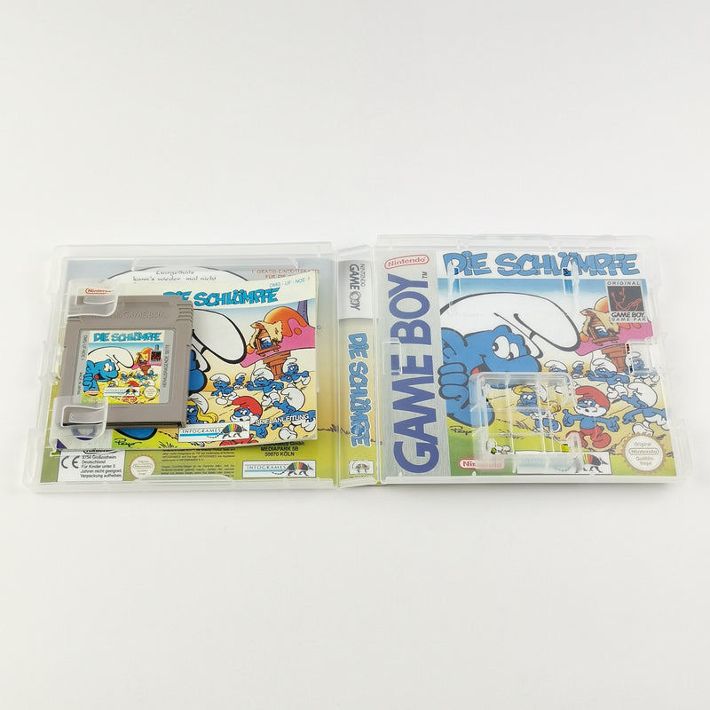 Nintendo Game Boy Classic Spiel : Die Schlümpfe - Modul + Anleitung PAL NOE-1