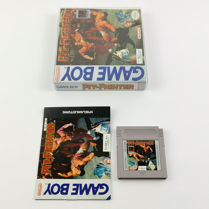 Nintendo Game Boy Classic Spiel : Pit-Fighter - Modul + Anleitung PAL NOE