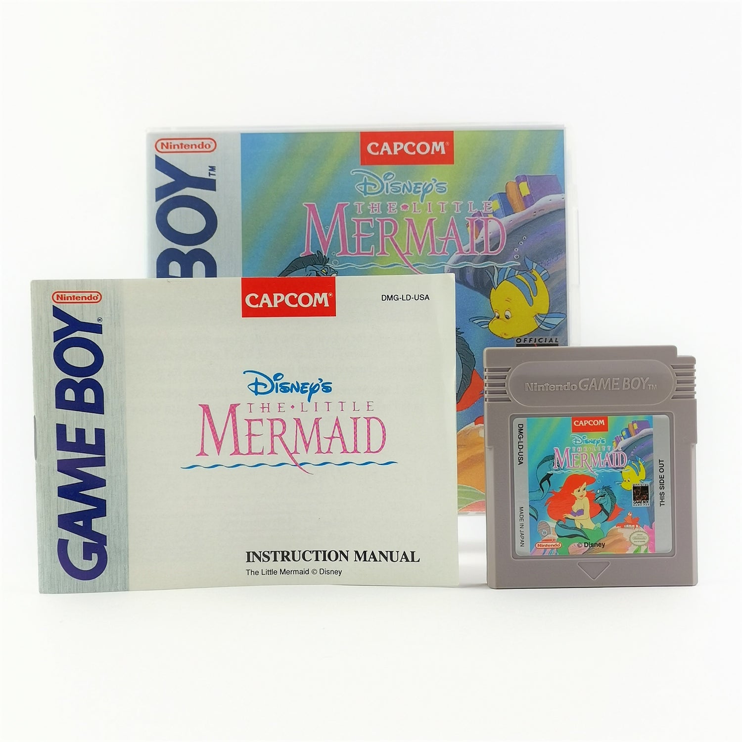Nintendo Game Boy Classic Game: The Little Mermaid - Module + Instructions USA