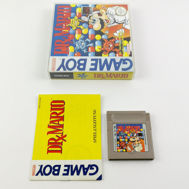 Nintendo Game Boy Classic Spiel : Dr. Mario - Modul & Anleitung | PAL NOE GB
