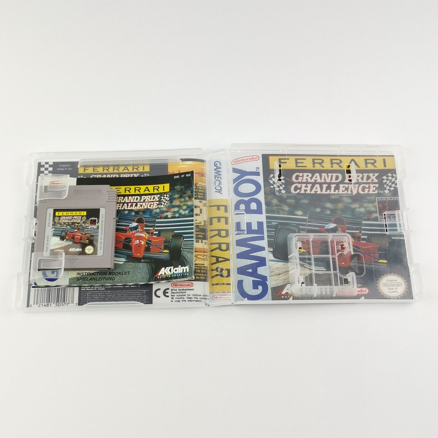 Nintendo Game Boy Classic Game: Ferrari Grand Prix - Module & Instructions PAL NOE