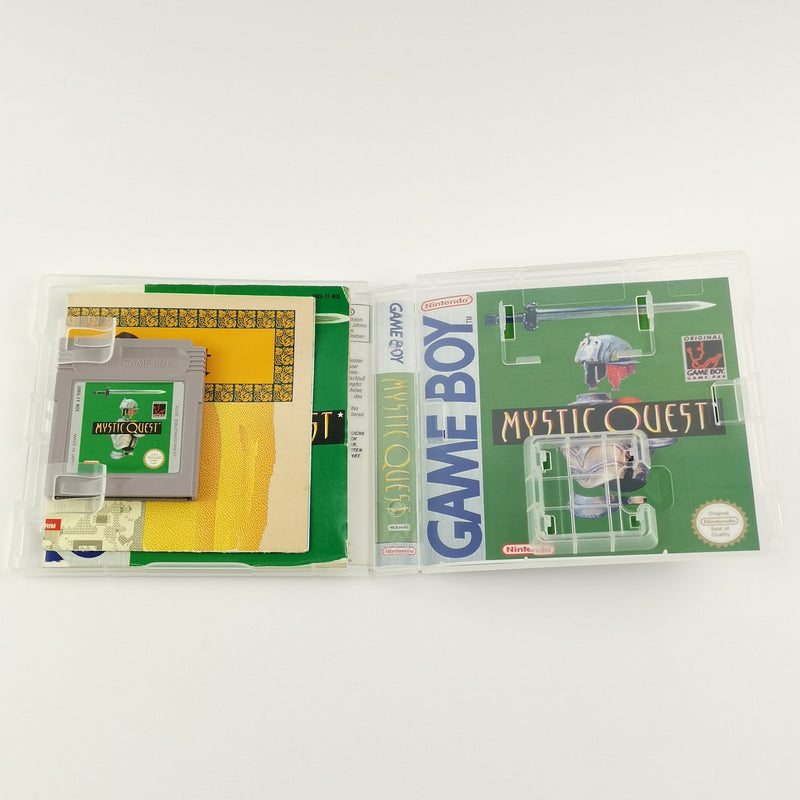 Nintendo Game Boy Classic Spiel : Mystic Quest - Modul & Anleitung Karte PAL NOE