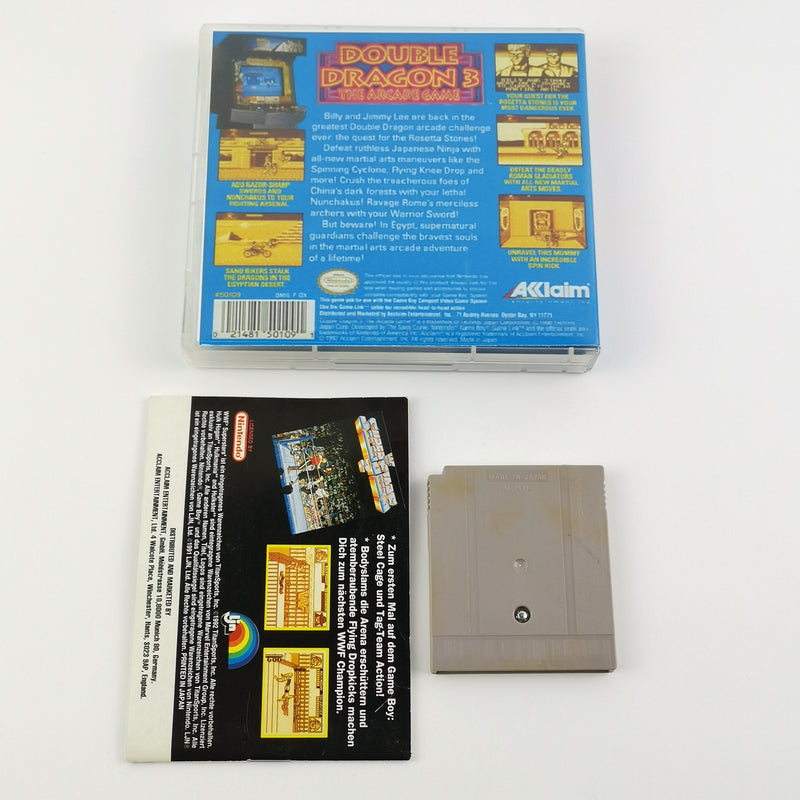 Nintendo Game Boy Classic Spiel : Double Dragon 3 The Arcade Game - Modul PAL