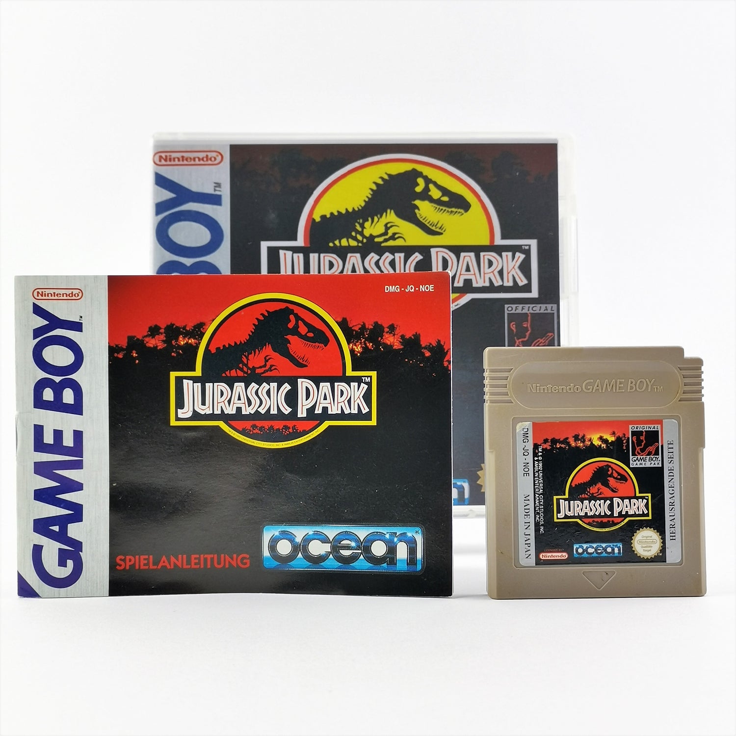 Nintendo Game Boy Classic Spiel : Jurassic Park - Modul & Anleitung PAL NOE