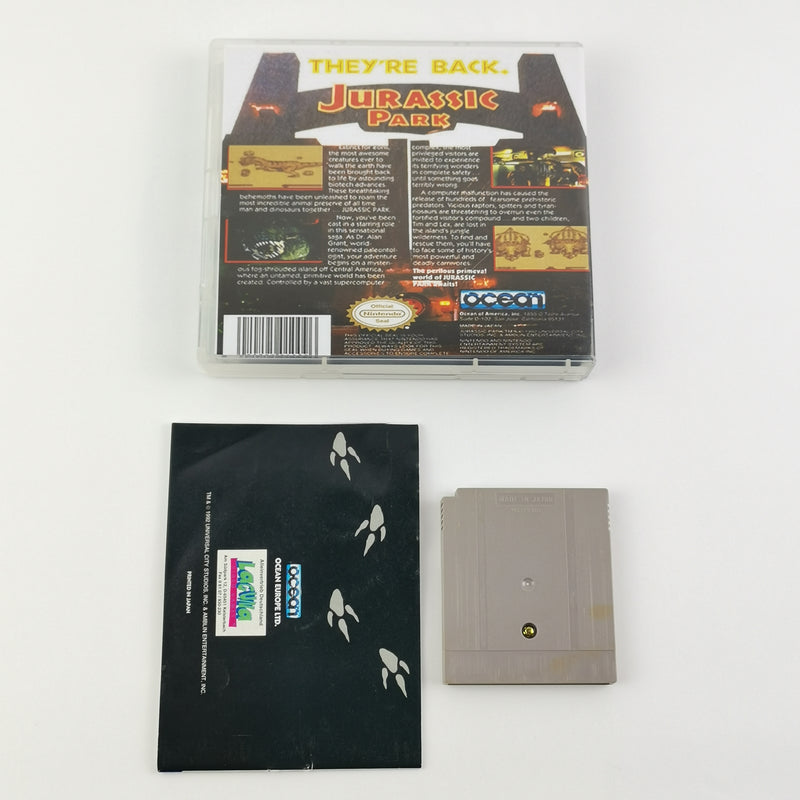 Nintendo Game Boy Classic Spiel : Jurassic Park - Modul & Anleitung PAL NOE