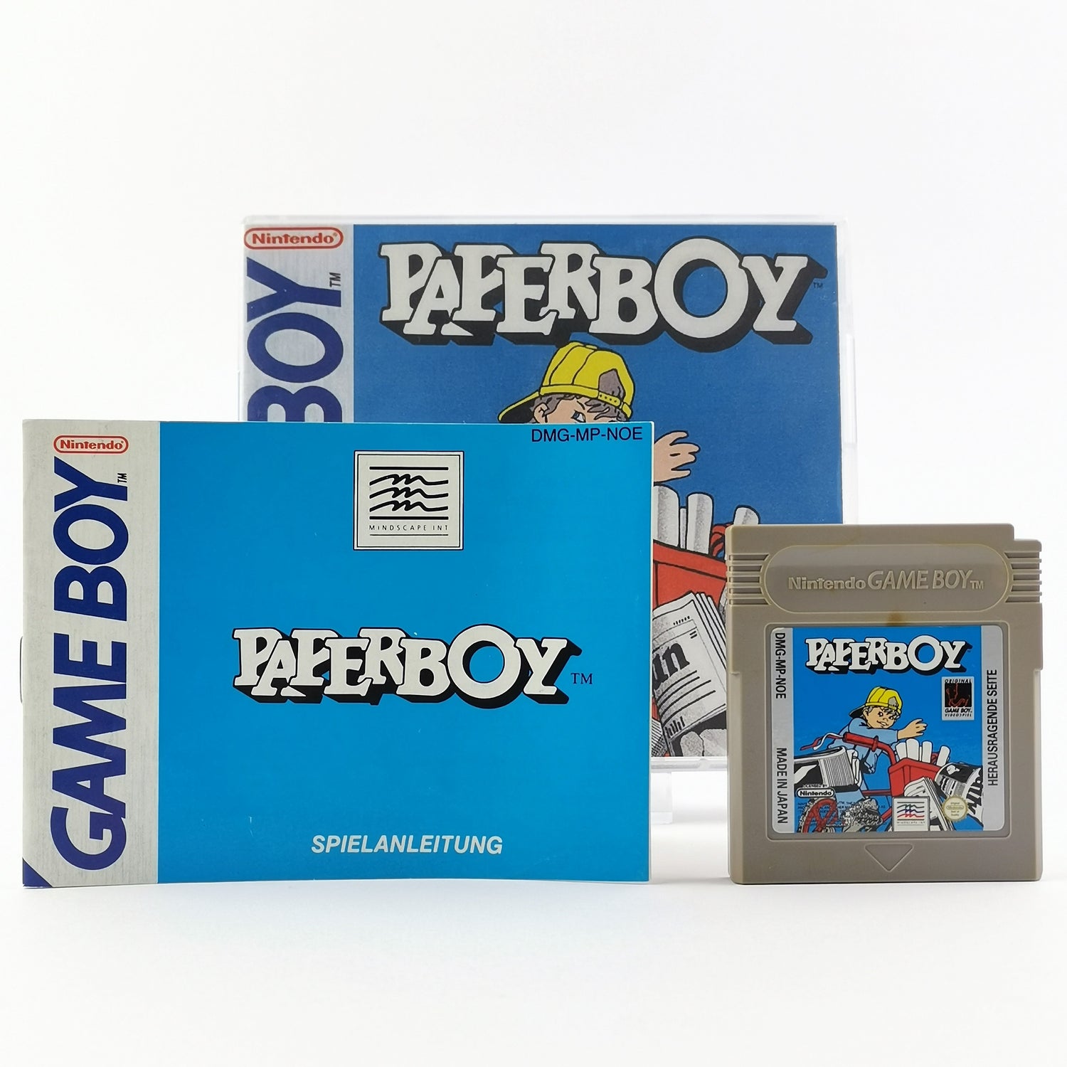Nintendo Game Boy Classic Game: Paperboy - Module & Instructions PAL NOE