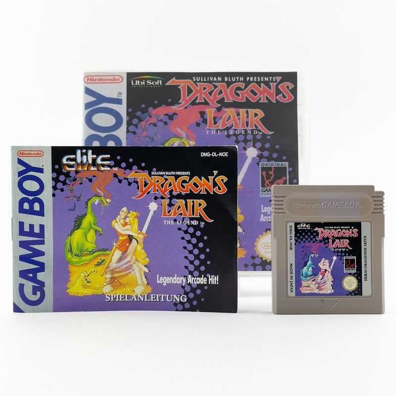 Nintendo Game Boy Classic Game: Dragons Lair - Module &amp; Instructions PAL NOE