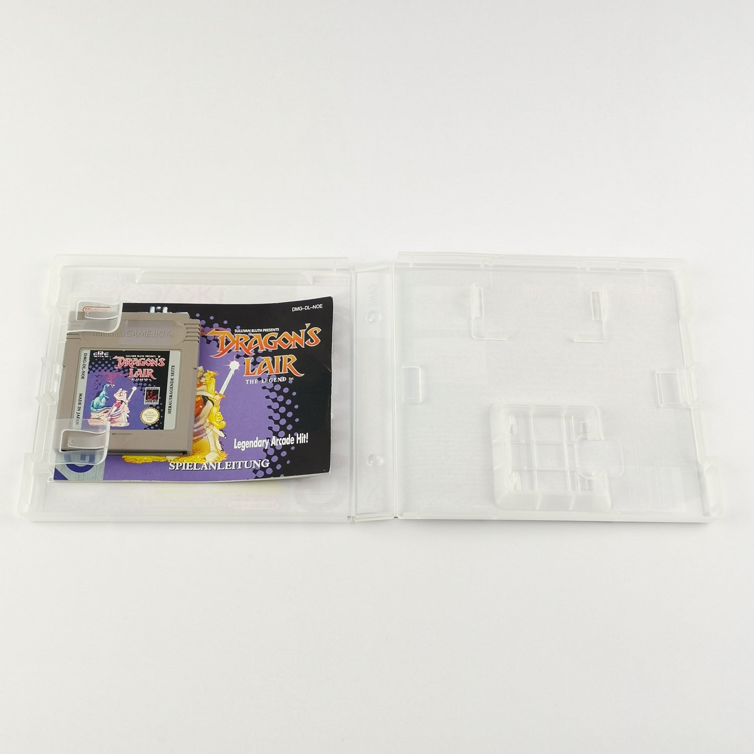 Nintendo Game Boy Classic Spiel : Dragons Lair - Modul & Anleitung PAL NOE