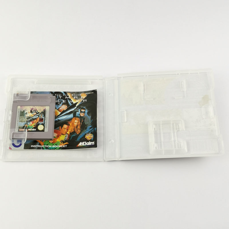 Nintendo Game Boy Classic Spiel : Batman Forever - Modul & Anleitung | PAL EUR