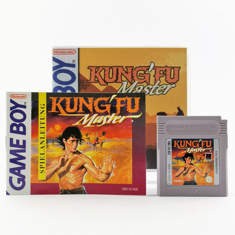 Nintendo Game Boy Classic Spiel : Kung Fu Master - Modul & Anleitung PAL NOE