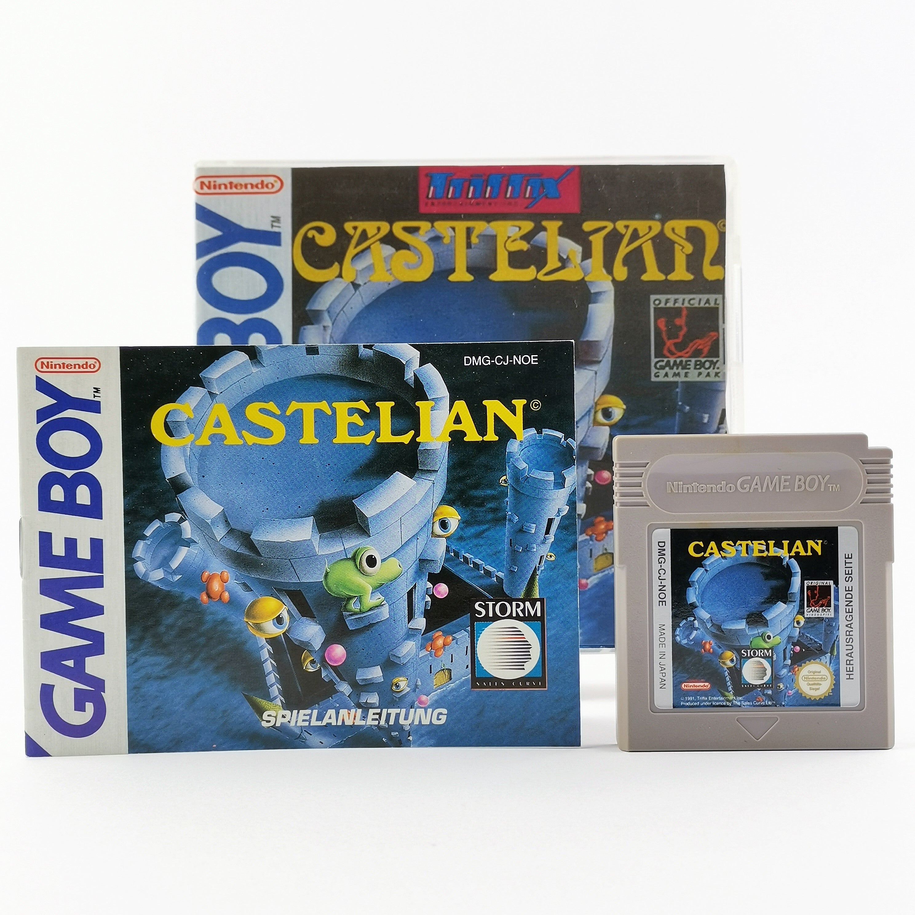 Nintendo Game Boy Classic Spiel : Castelian - Modul & Anleitung PAL NOE