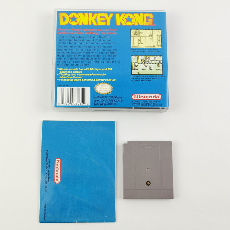 Nintendo Game Boy Classic Spiel : Donkey Kong - Modul & Anleitung PAL NOE