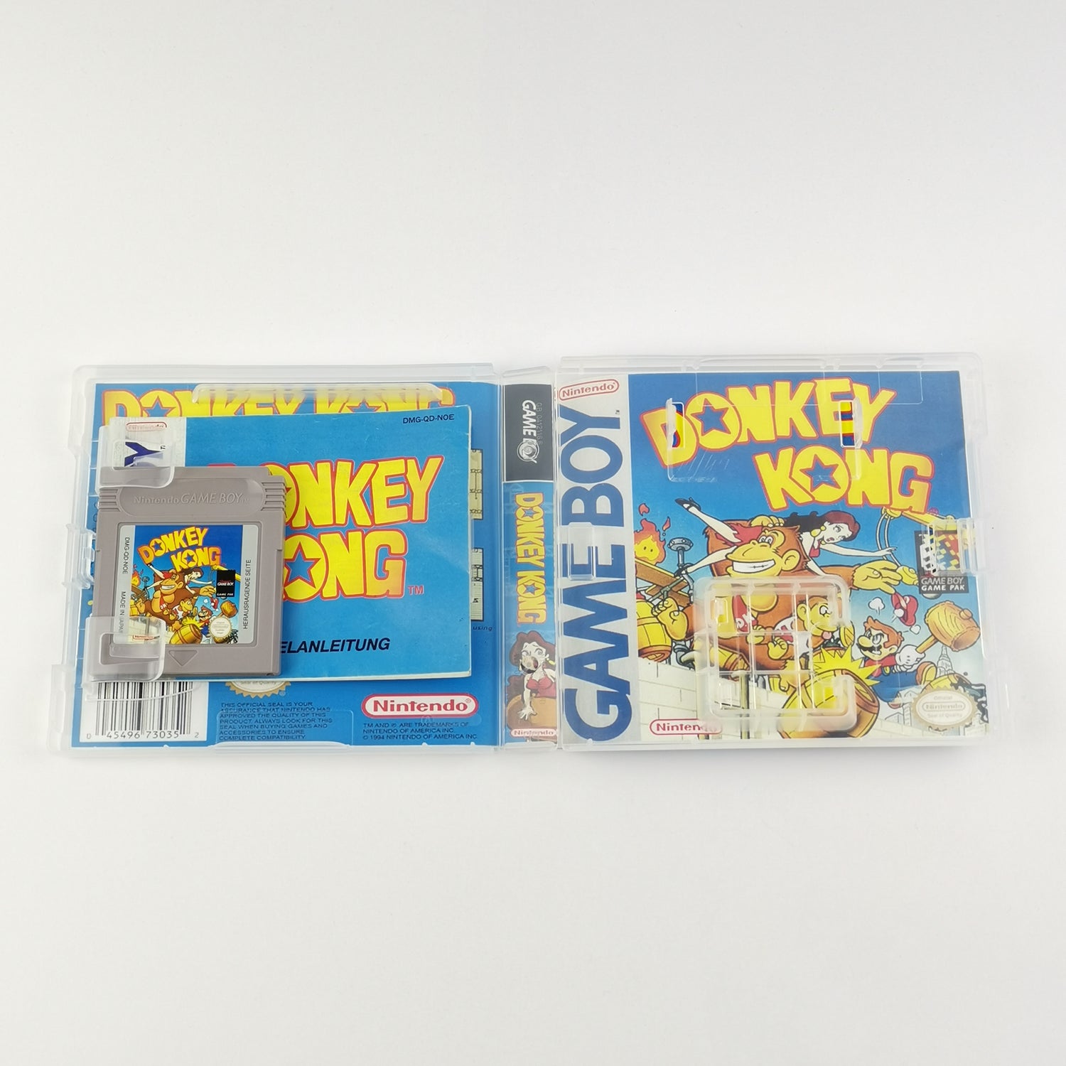 Nintendo Game Boy Classic Spiel : Donkey Kong - Modul & Anleitung PAL NOE