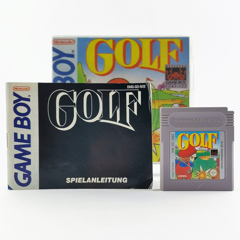 Nintendo Game Boy Classic Spiel : Golf - Modul & Anleitung | GB PAL NOE