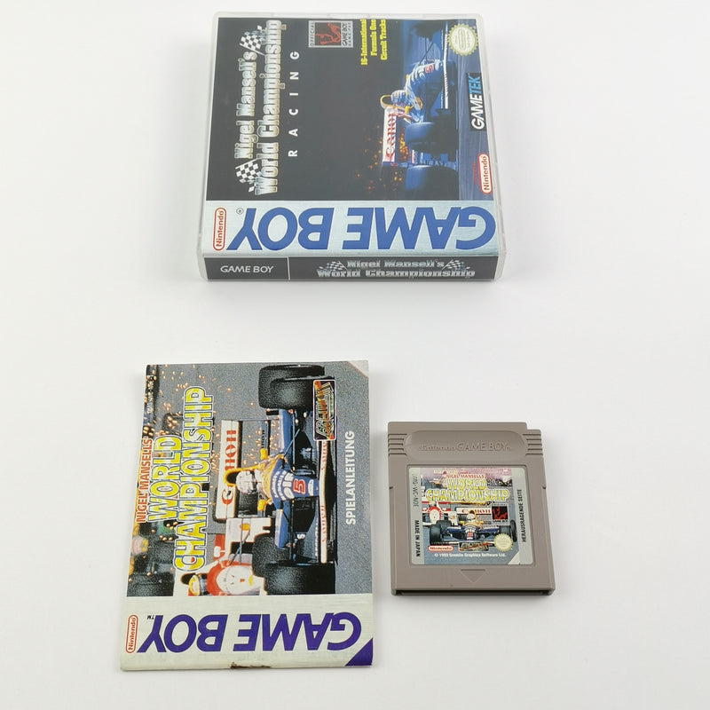 Nintendo Game Boy Classic Spiel : Nigel Mansells World Championship - Modul PAL