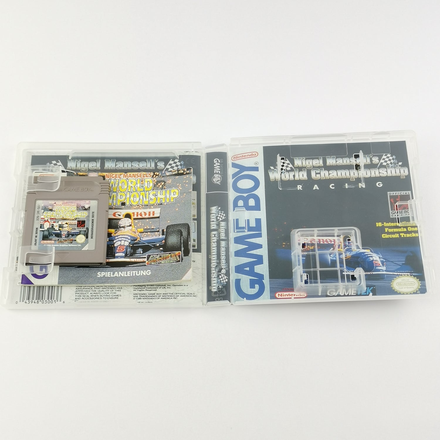 Nintendo Game Boy Classic Spiel : Nigel Mansells World Championship - Modul PAL