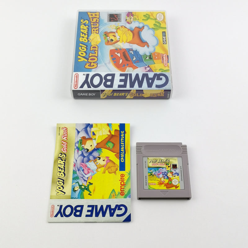 Nintendo Game Boy Classic Spiel : Yogi Bears Gold Rush - Modul & Anleitung PAL