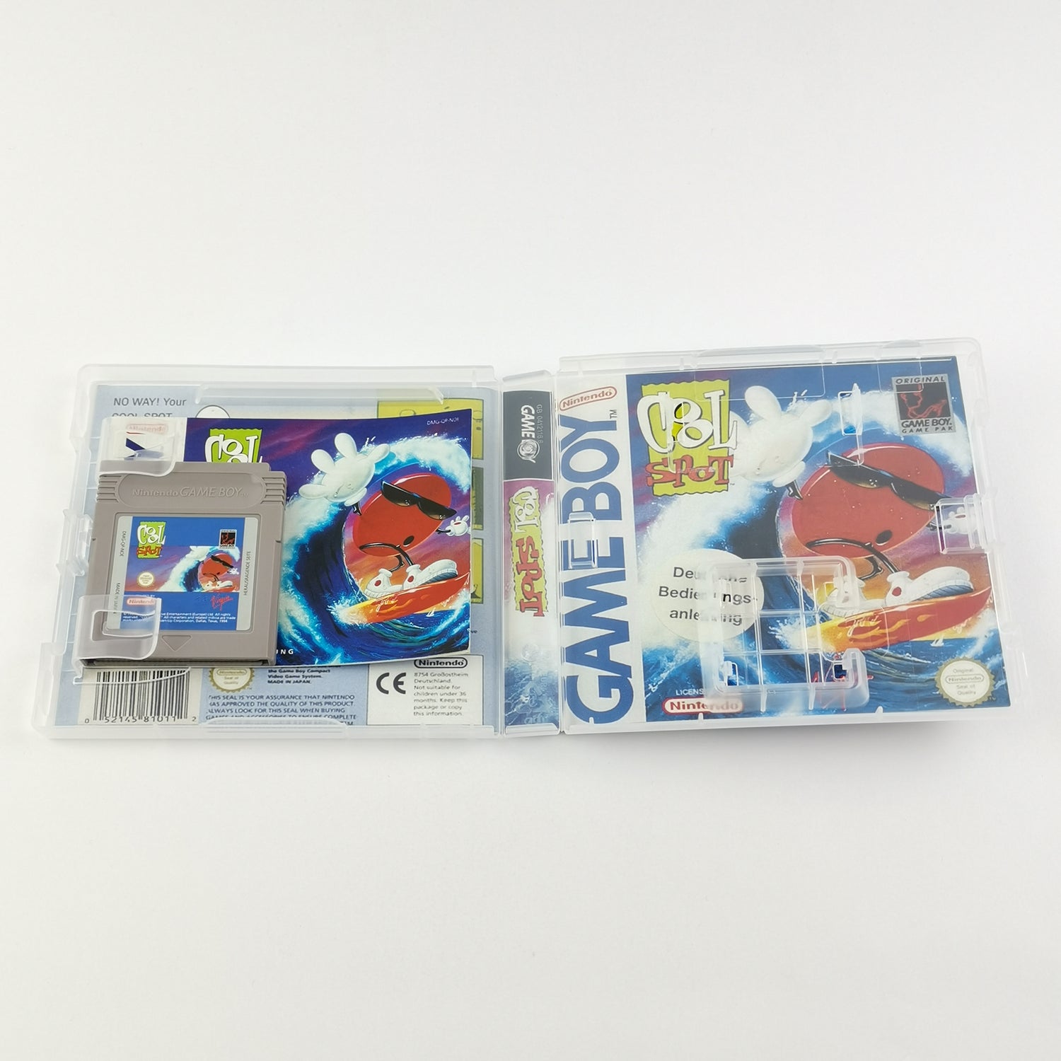 Nintendo Game Boy Classic Spiel : Cool Spot - Modul & Anleitung PAL NOE