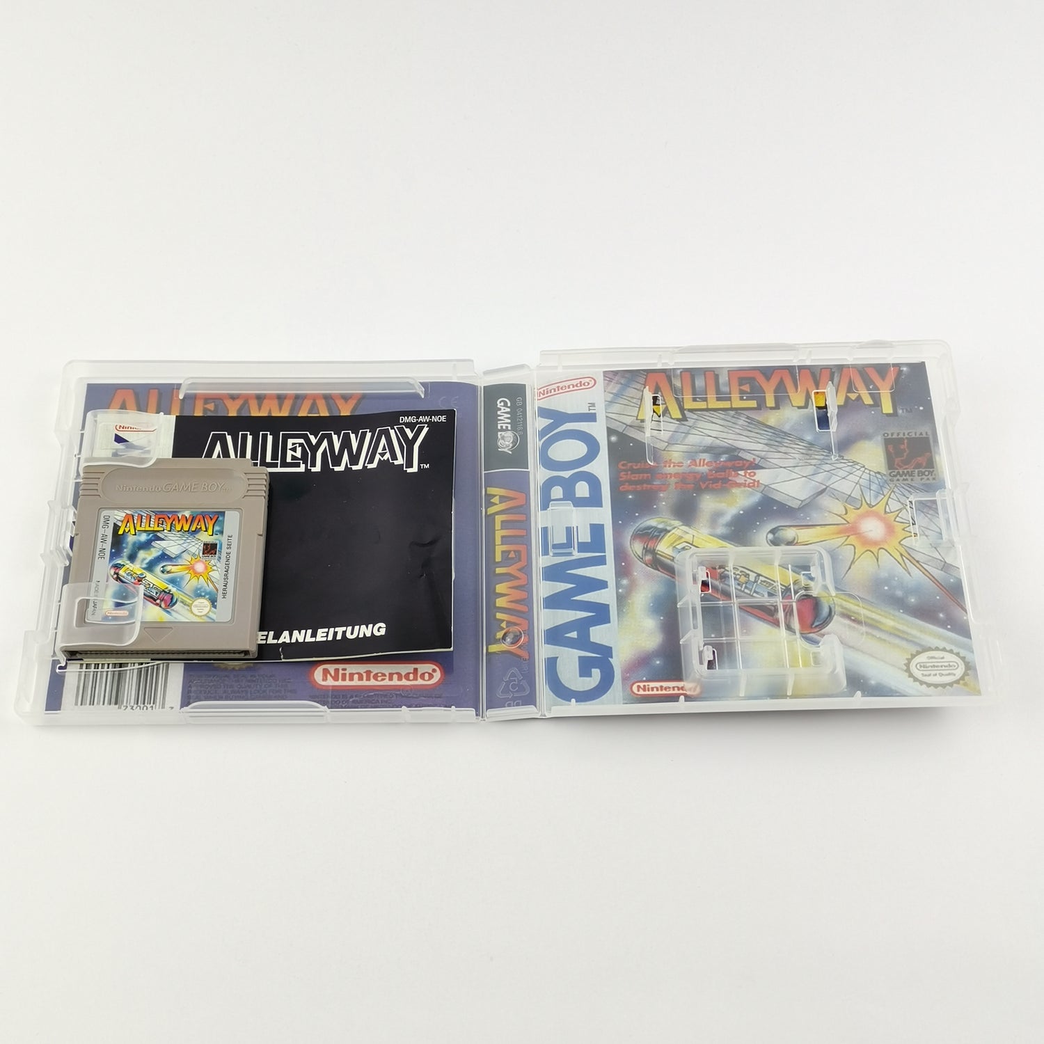 Nintendo Game Boy Classic Spiel : Alleyway - Modul & Anleitung GB PAL NOE