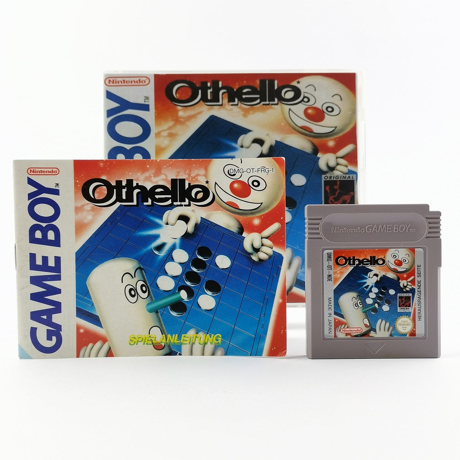 Nintendo Game Boy Classic Game: Othello - Module Cartridge & Instructions PAL NOE