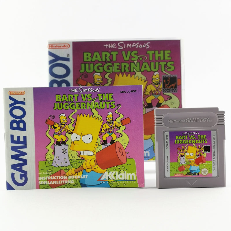 Nintendo Game Boy Classic Game: The Simpsons Bart Vs. The Juggernauts - Module