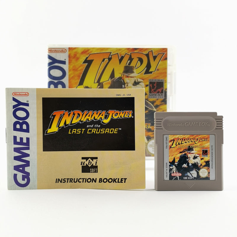 Nintendo Game Boy Classic Spiel : Indiana Jones und der letzte Kreuzzug - Modul