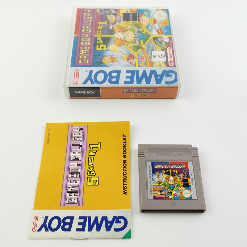 Nintendo Game Boy Classic Spiel : Game Boy Gallery 5 Games in 1 - Modul PAL NOE