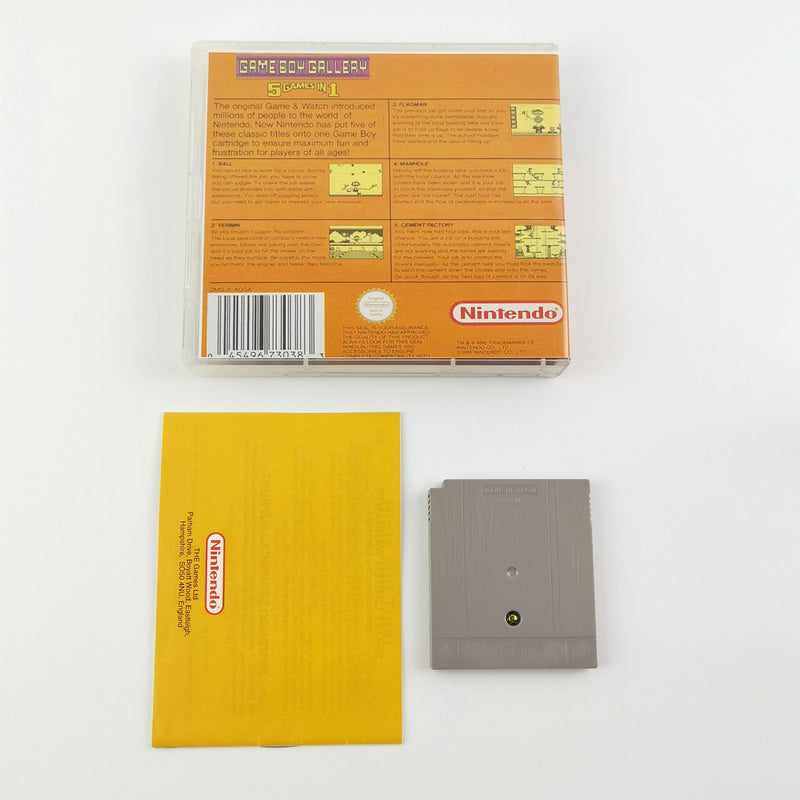 Nintendo Game Boy Classic Spiel : Game Boy Gallery 5 Games in 1 - Modul PAL NOE