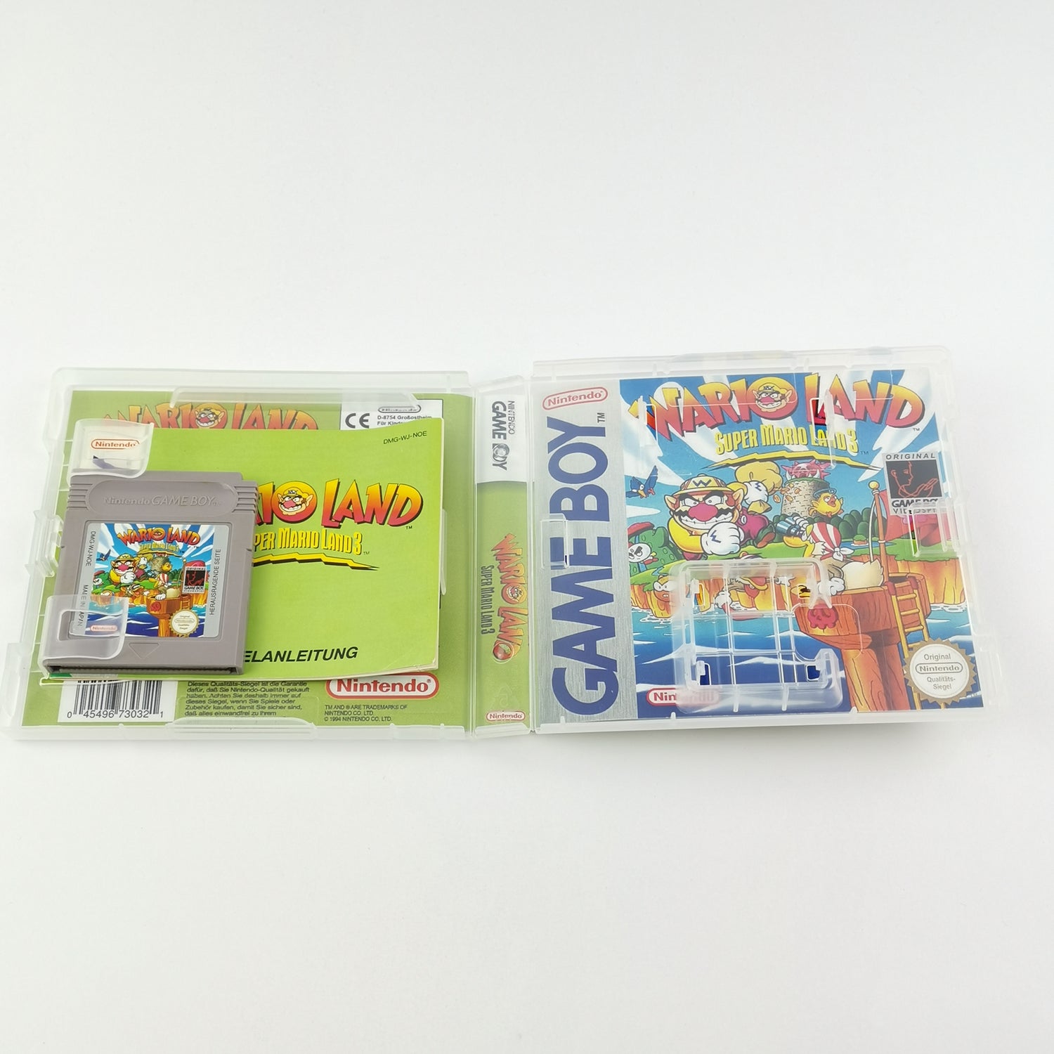 Nintendo Game Boy Classic Spiel : Wario Land - Modul Anleitung PAL NOE