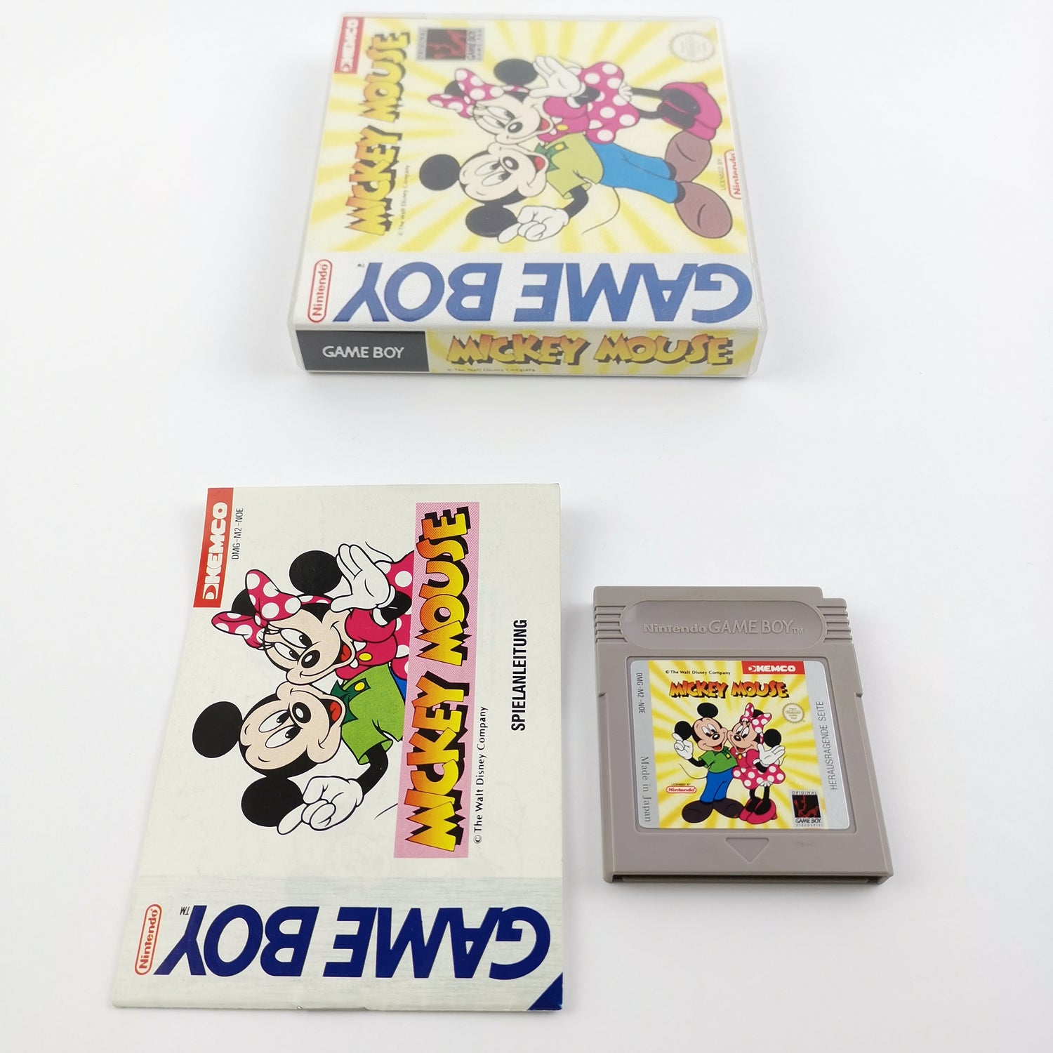 Nintendo Game Boy Classic Game: Mickey Mouse - Module Instructions PAL NOE