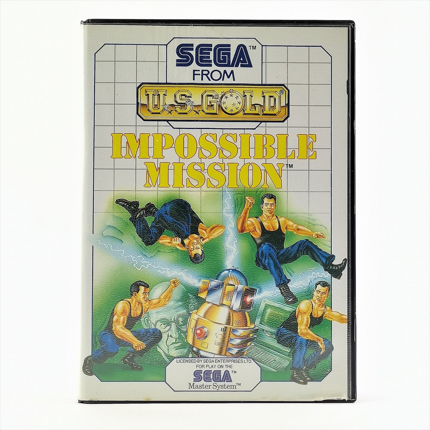 Sega Master System Game: Impossible Mission - OVP & Instructions PAL | cartridge