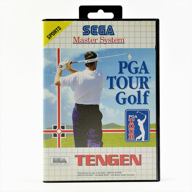 Sega Master System Spiel : PGA Tour Golf - OVP & Anleitung PAL | Cartridge