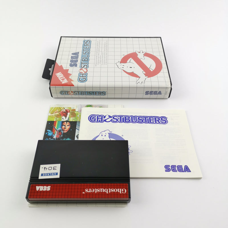 Sega Master System Spiel : Ghostbusters - OVP & Anleitung PAL | MS Cartridge