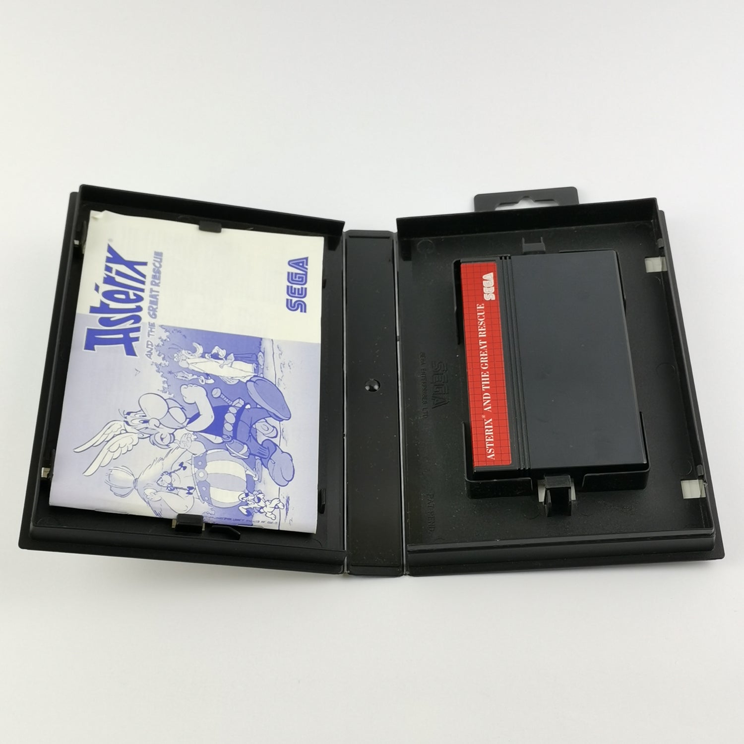 Sega Master System Game: Asterix and the Great Rescue - OVP Instructions PAL