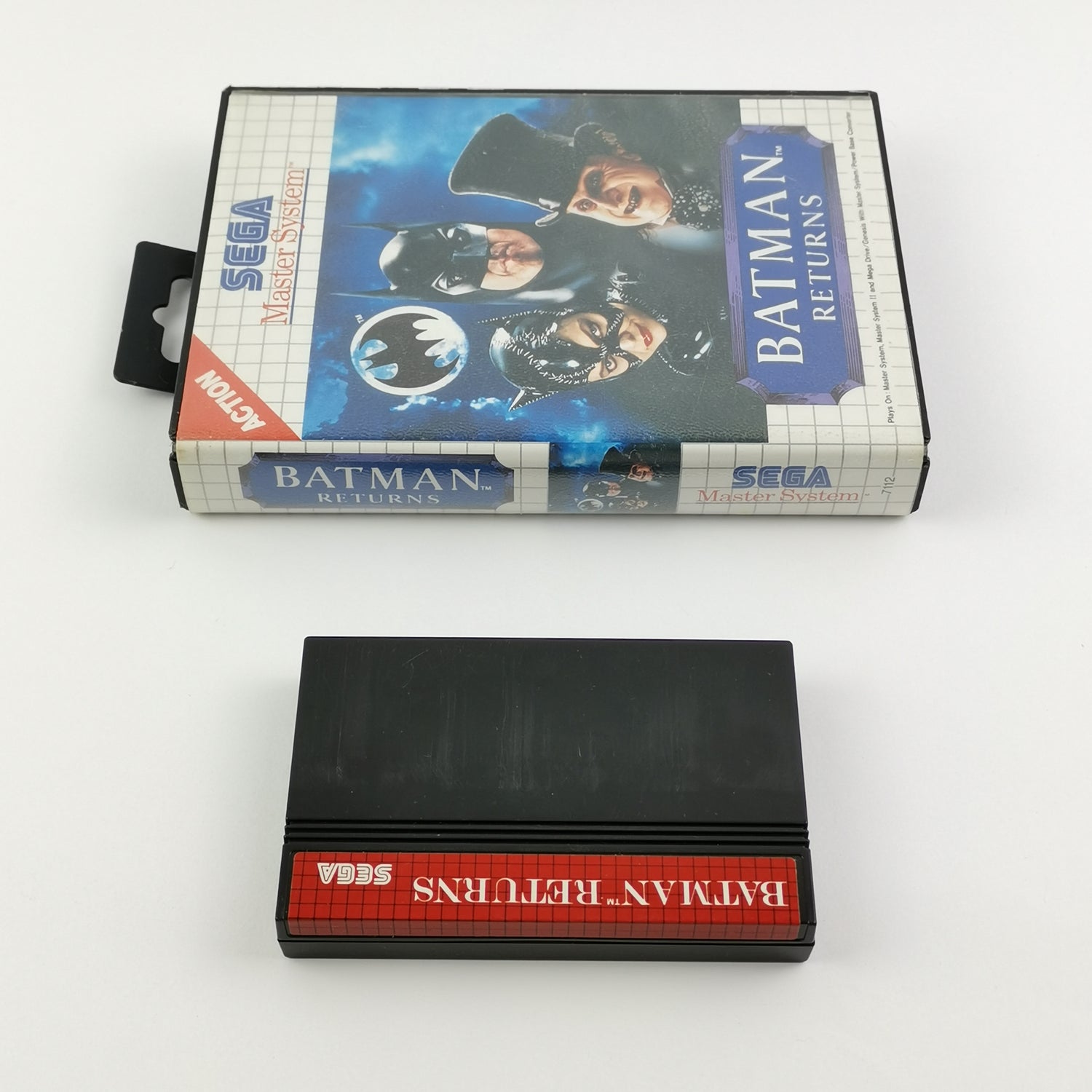 Sega Master System Spiel : Batman Returns - OVP ohne Anleitung PAL MS Cartridge