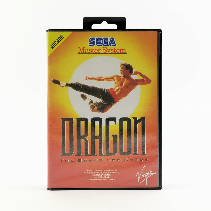Sega Master System Game: Dragon The Bruce Lee Story - OVP &amp; Instructions PAL