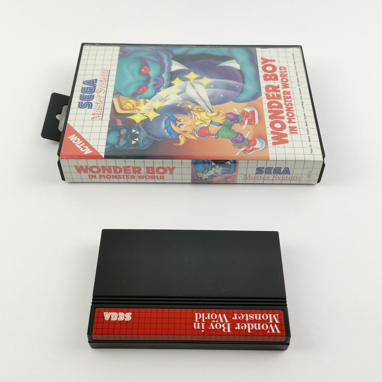 Sega Master System Spiel : Wonder Boy in Monster World - OVP ohne Anleitung PAL