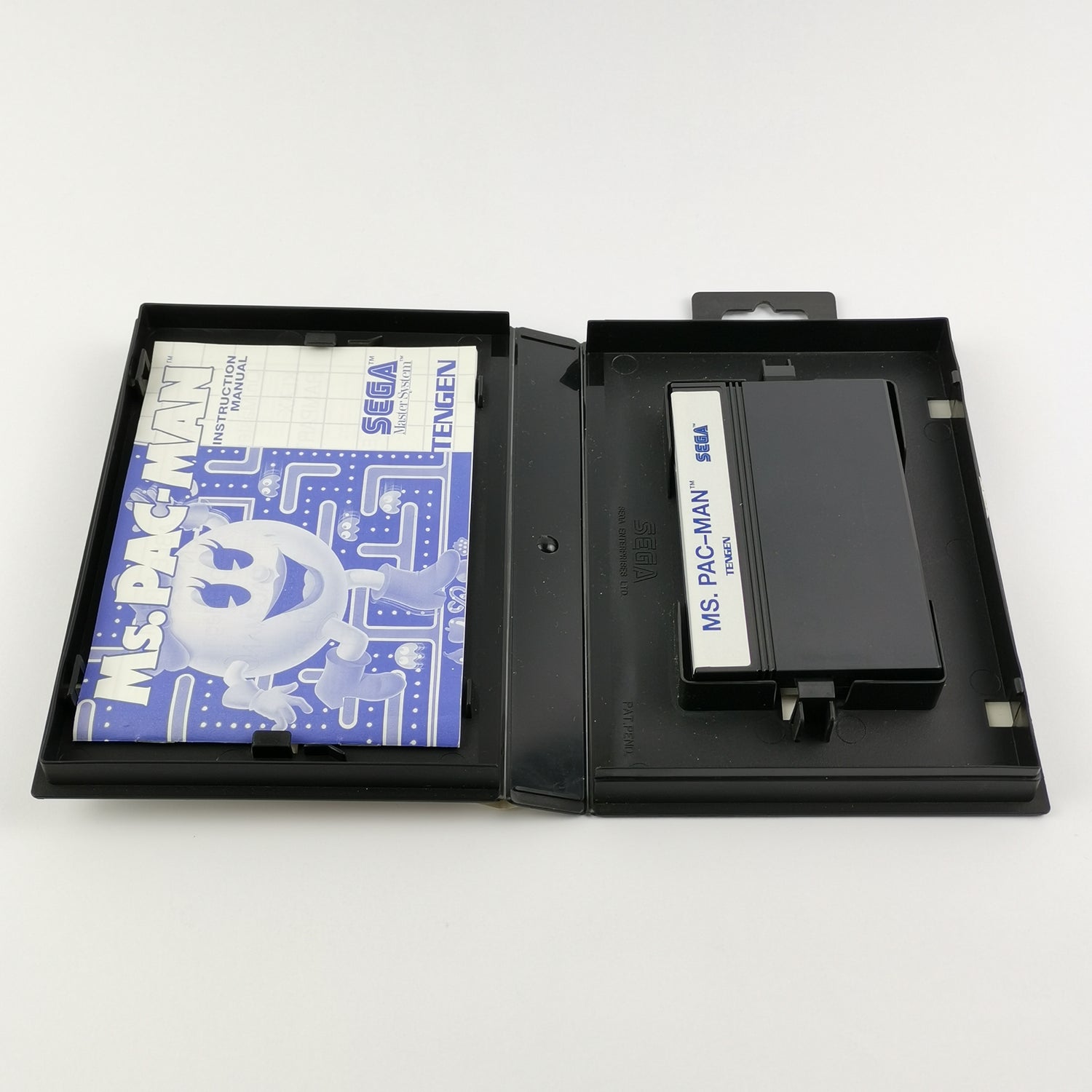 Sega Master System Game: Ms. Pac-Man - OVP & Instructions PAL | MS cartridge
