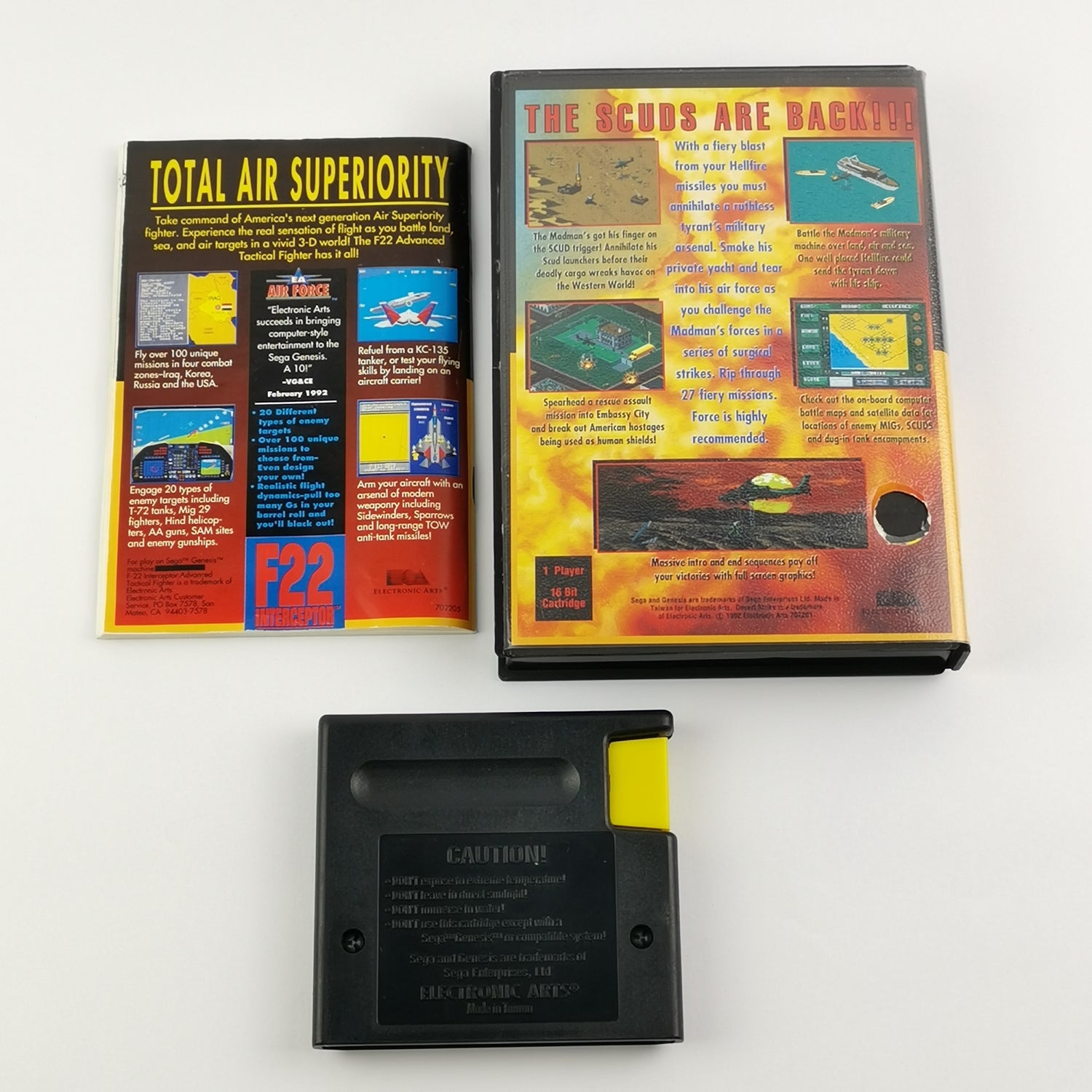Sega Mega Drive Spiel : Desert Strike Return to the Gulf - OVP & Anleitung PAL