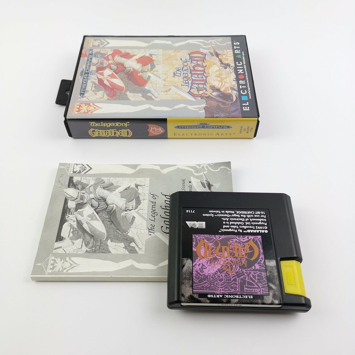 Sega Mega Drive Spiel : The Legend of Galahad - OVP & Anleitung PAL | Cartridge