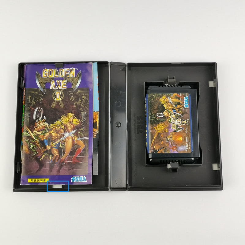 Sega Mega Drive Game: Golden Ax II 2 - OVP &amp; Instructions NTSC-J JAPAN Version