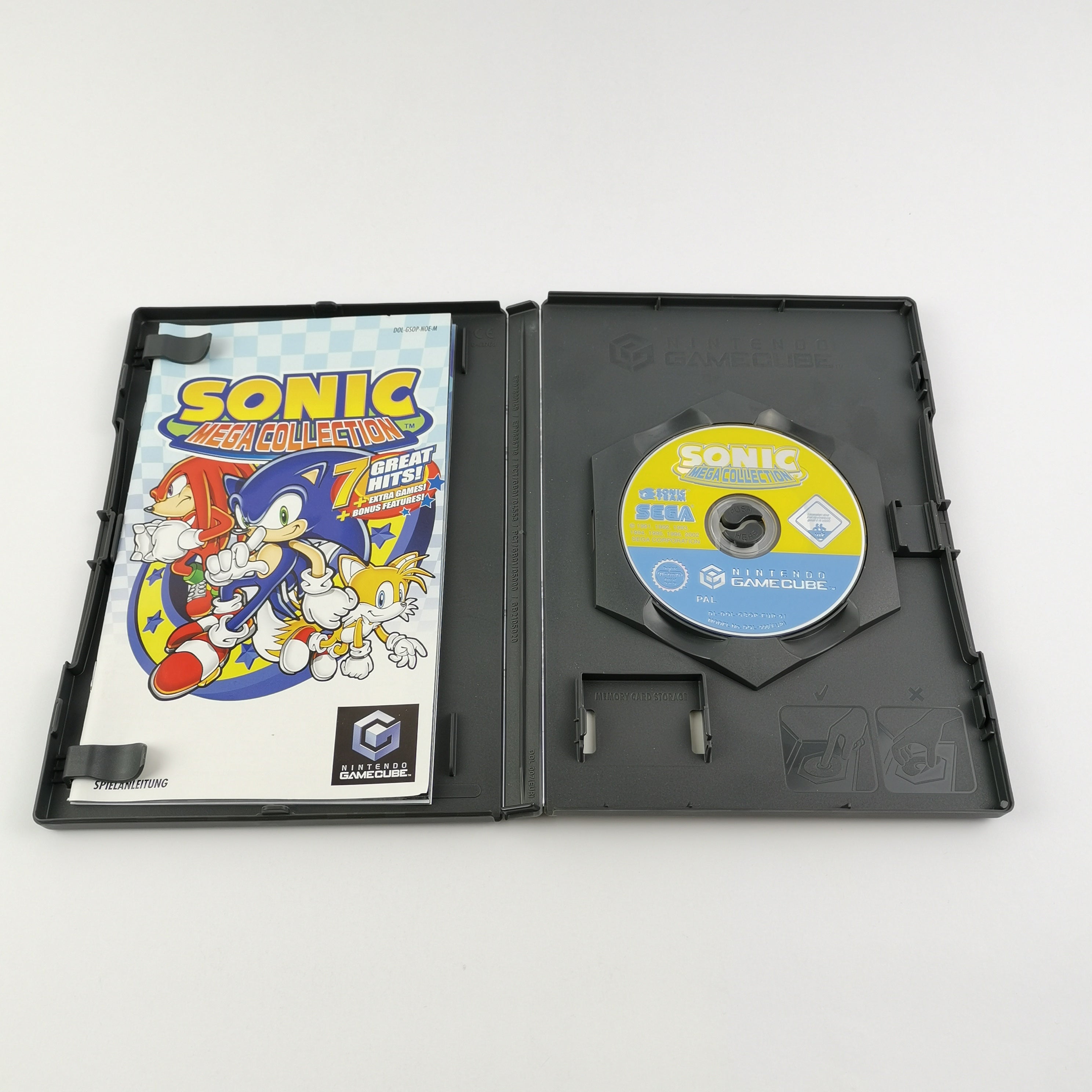 Nintendo Gamecube Spiel : Sonic Mega Collection - OVP & Anleitung PAL GC